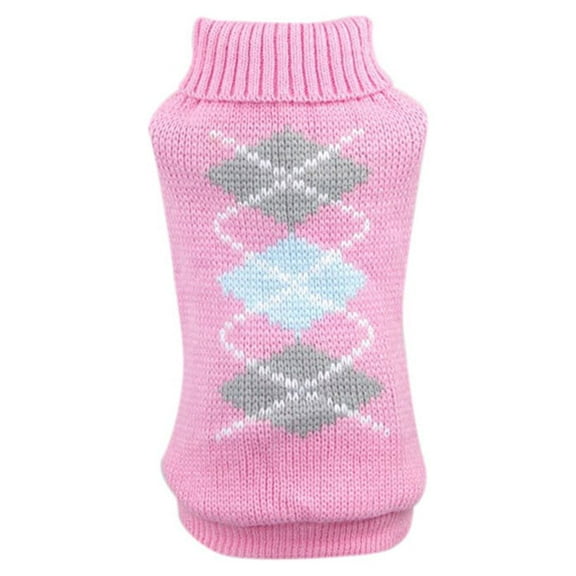 Pet Supplies 2 Colors Pet Dog Classic Sweater Wool Sweater Clothes Warm Sweater Winter