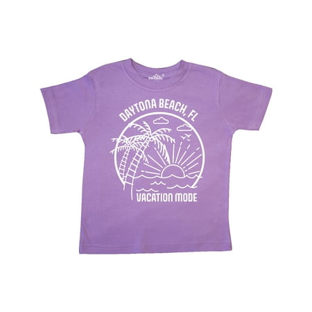 

Inktastic Summer Vacation Mode Daytona Beach Florida Gift Toddler Boy or Toddler Girl T-Shirt