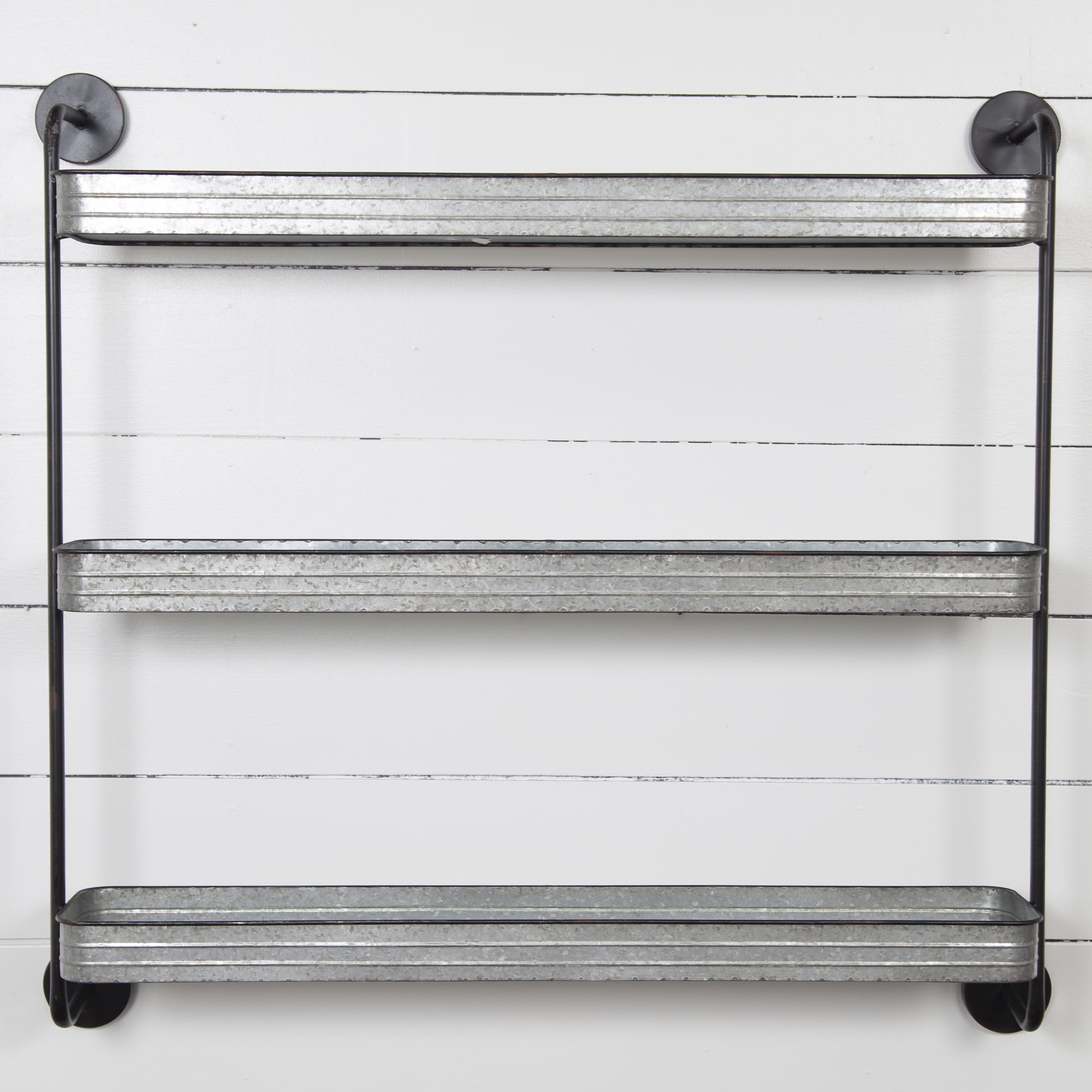 Galvanized Metal Bathroom Shelf Everything Bathroom