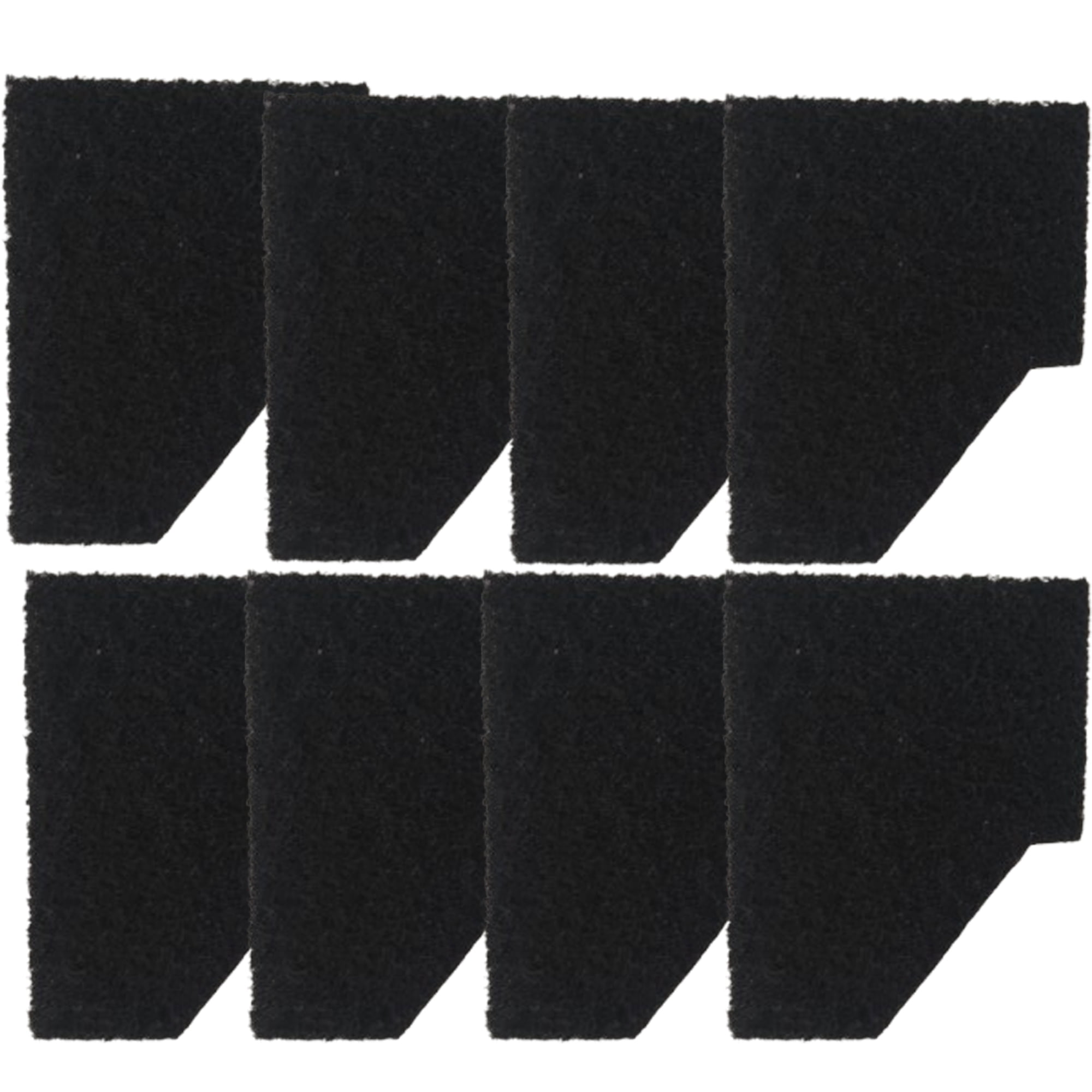 Qzbhct 10 Pcs Small Fish Tank Filter Cartridge for Aqueon QuietFlow Internal Power filters with SmartClean Technology 15 Gallon Aquarium Pad Replacement