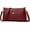 Red, variant on Women's Small Shoulder Bag Mini Purse PU Leather Classic Ladies Crossbody Clutch Purses 90s Y2k HandBags with Zipper Closure