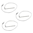 thumbnail image 1 of 3X 6 Cuerdas Puente de Guitarra Acústica Altamente Sensible Varilla de SillíN Piezo Varilla de Metal Guitarra Folk Pickup Stick Accesorios de Guitarra, 1 of 5