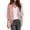 Pink, variant on UANWENN Womens Floral Print Puff Sleeve Chiffon Cardigan Loose Cover Up Casual Blouse Tops Fall Clothes for Women Work Light Weight Sweaters Titanium Snap Cardigan Fall Cardigan for Women Womens Long