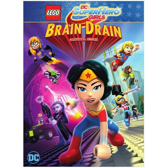 Pre-Owned LEGO DC Super Hero Girls: Brain Drain (DVD), Warner Home Video, Animation