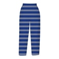 thumbnail image 3 of yunLCZ Women's Straight Leg Pants High Wa Pants For Women Casual 2025 Summer Drawstring Elastic High Waist Linen Pants Wide Leg Cropped Trousers, 3 of 4