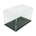 thumbnail image 2 of Caja de pantalla de bola de rugby acrílico 12.5x7x7.4 pulgadas de peso múltiple de peso resistente Estilo a, 2 of 7