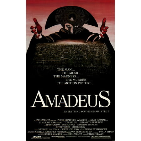 Amadeus POSTER (11x17) (1984) (Style C)
