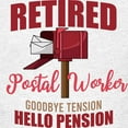 thumbnail image 3 of CafePress - Retired Postal Worker Funny Postman Hello T Shirt - Light T-Shirt Kids XS-XL, 3 of 4