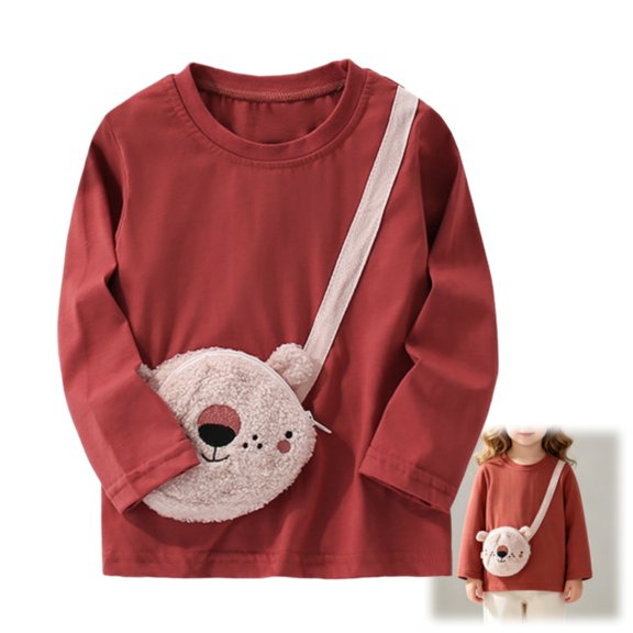 YOUYEDIAN Girls Long Sleeve Shirts Fall Winter Casual Cute Crewneck Tops