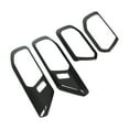 thumbnail image 2 of Reemplazo de moldura de cubierta decorativa de manija de puerta interior de estilo de fibra de carbono para Ford Bronco 2021 en adelante, 2 of 14
