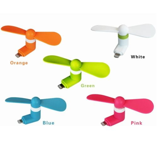 Portable Mini Cooling Fan for iphone ipad IOS Micro USB Mobile phone