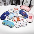 thumbnail image 3 of Coofit Sleep Mask Elastic Strap Portable Sleep Eyeshade Eye Sleeping Cover for Travel, 3 of 7
