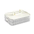 thumbnail image 1 of Great promotion! Meat Container For Fridge, 2 Layer Lunch Meat Container, Storage Container ,Removable Fridge, Meat Container, 1 of 3