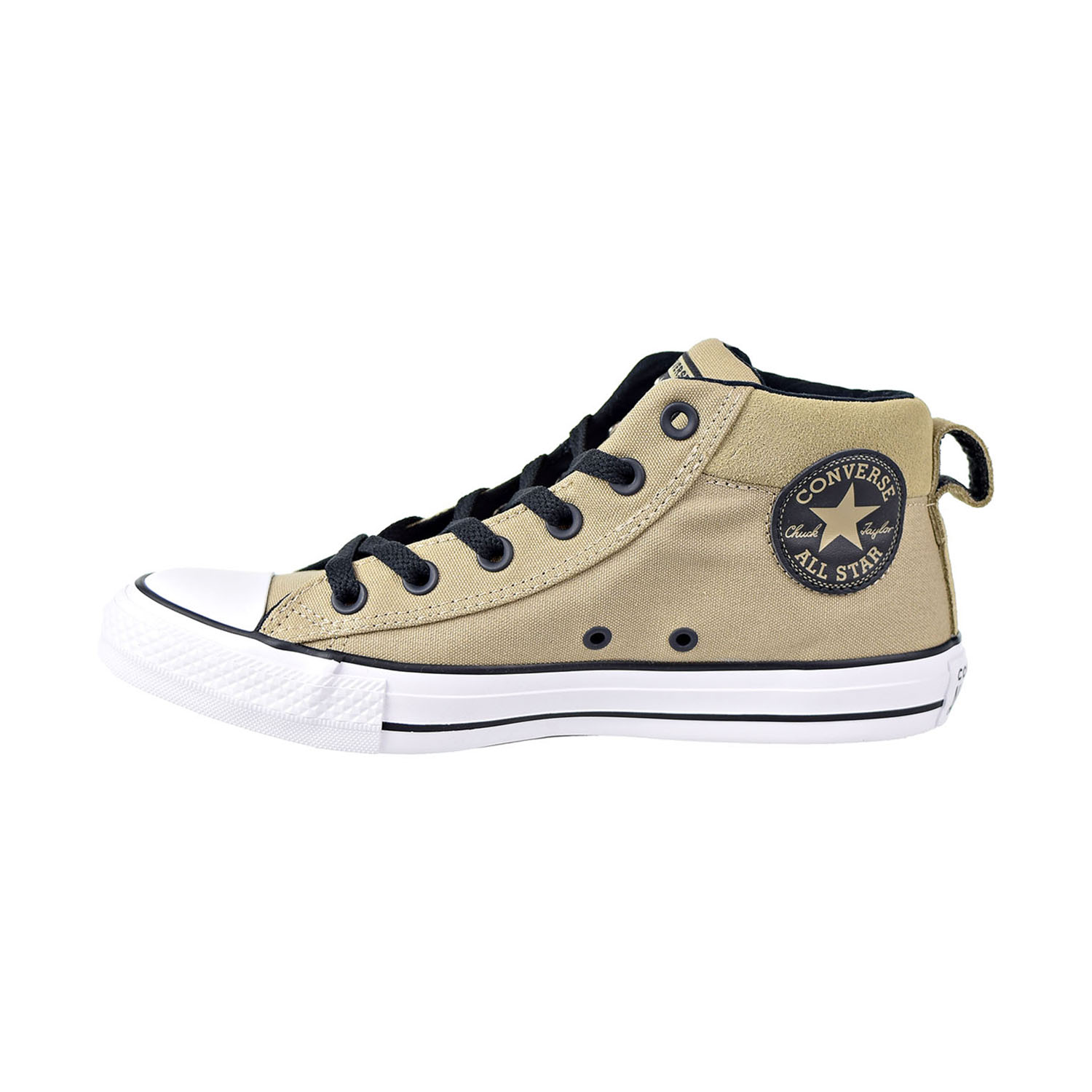 Converse Chuck Taylor All Star Street Mid Unisex Shoes Khaki/Black/White 163401c - image 4 of 6