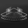 thumbnail image 4 of Delaman Storage Shelf Bathroom,Punch Free Stainless Steel Triangular Shelf Corner Shelf Bathroom, 4 of 8