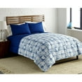 thumbnail image 2 of Micro Flannel 6 in 1 Comforter Set, Full/Queen, Batik, 2 of 5