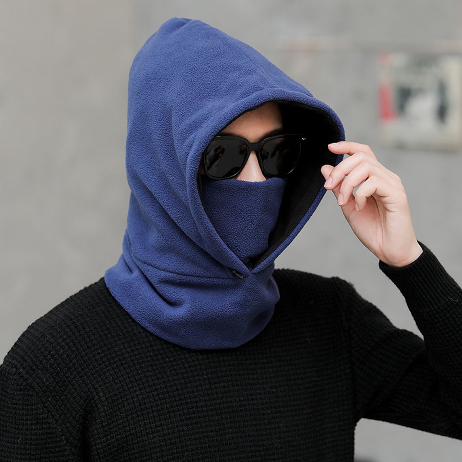 Bobasndm New Winter Skullies Beanies Hat Men Warm Cycling Ski Windproof Cap Women Scarf Caps Balaclava Mask Gorras Bonnet Knitted Hats