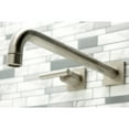 thumbnail image 3 of Kingston Brass KS6048CML Manhattan Two-Handle Wall Mount Roman Tub Faucet, Brushed Nickel, 3 of 7