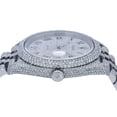 thumbnail image 4 of Pre-Owned Rolex Datejust 41MM 126300 Diamond Paved Roman Dial Diamond Bezel Stainless Steel Full Diamond Jubilee Bracelet 14.75ct, 4 of 8