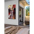 thumbnail image 4 of Marmont Hill Vintage Fashion Milk and Honey by John LaGatta Painting Print on Wrapped Canvas, 4 of 7