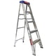 thumbnail image 1 of Escalera Tijera Peldaños Aluminio 4 Peldaños Tipo II 706787, 1 of 2