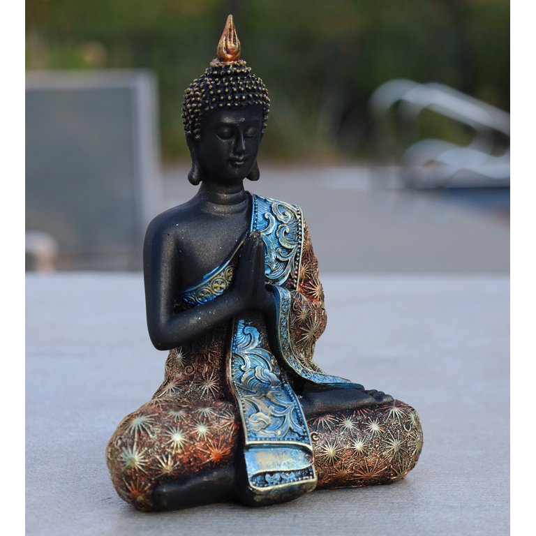 Namaskara Mudra Buddha Statue Buddha Statue for Home Meditation Gift 8  Inches Tall