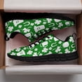 thumbnail image 3 of St Patricks Day Shoes for Women Men Running Sneakers Breathable Casual Sport Tennis Shoes Black Size 8, 3 of 5