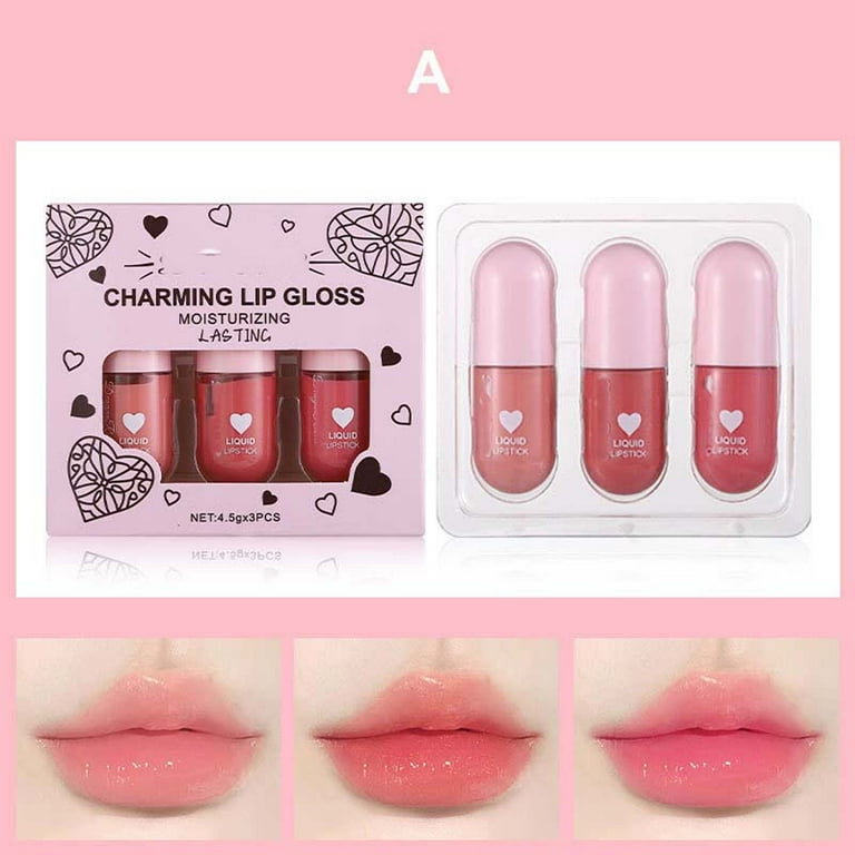 TUTUnaumb Lip Glaze Mirror Water Glossy Lip Glaze Lip Gloss Lip