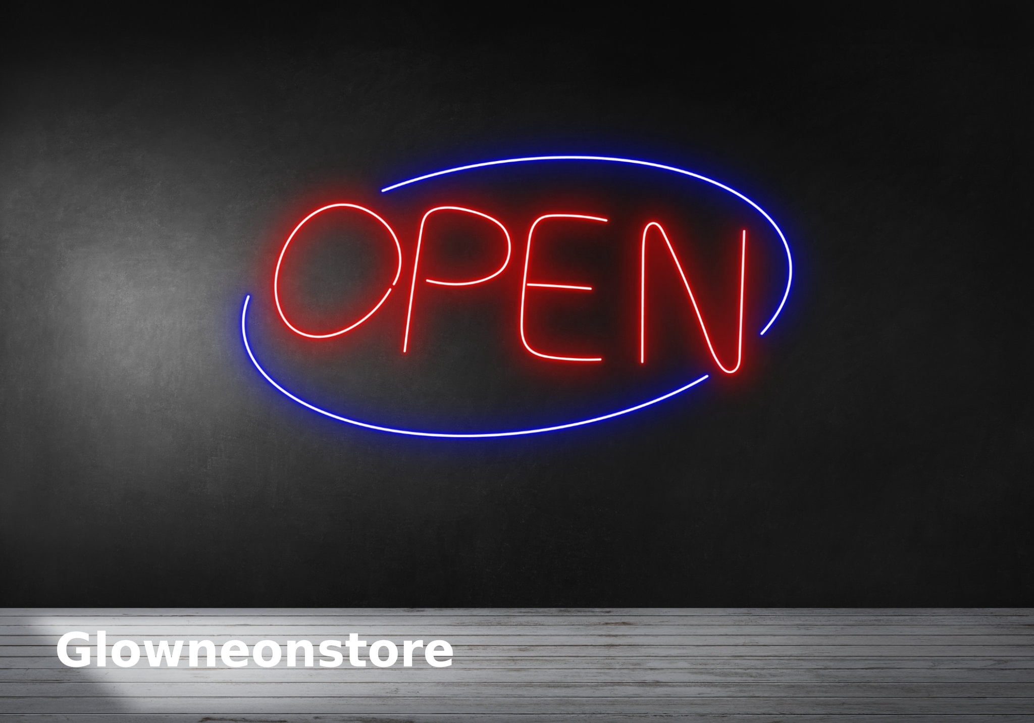 Glowneon Open Neon Sign, Open Sign Led Light, Open Welcome Sign, Open Welcome Sign Led Light