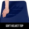 thumbnail image 2 of Memory Foam Bathroom Bath Rugs Absorbent Non-Slip Bath Rugs Washable Bath Mat - 40 x 60 cm, Navy Blue, 2 of 7