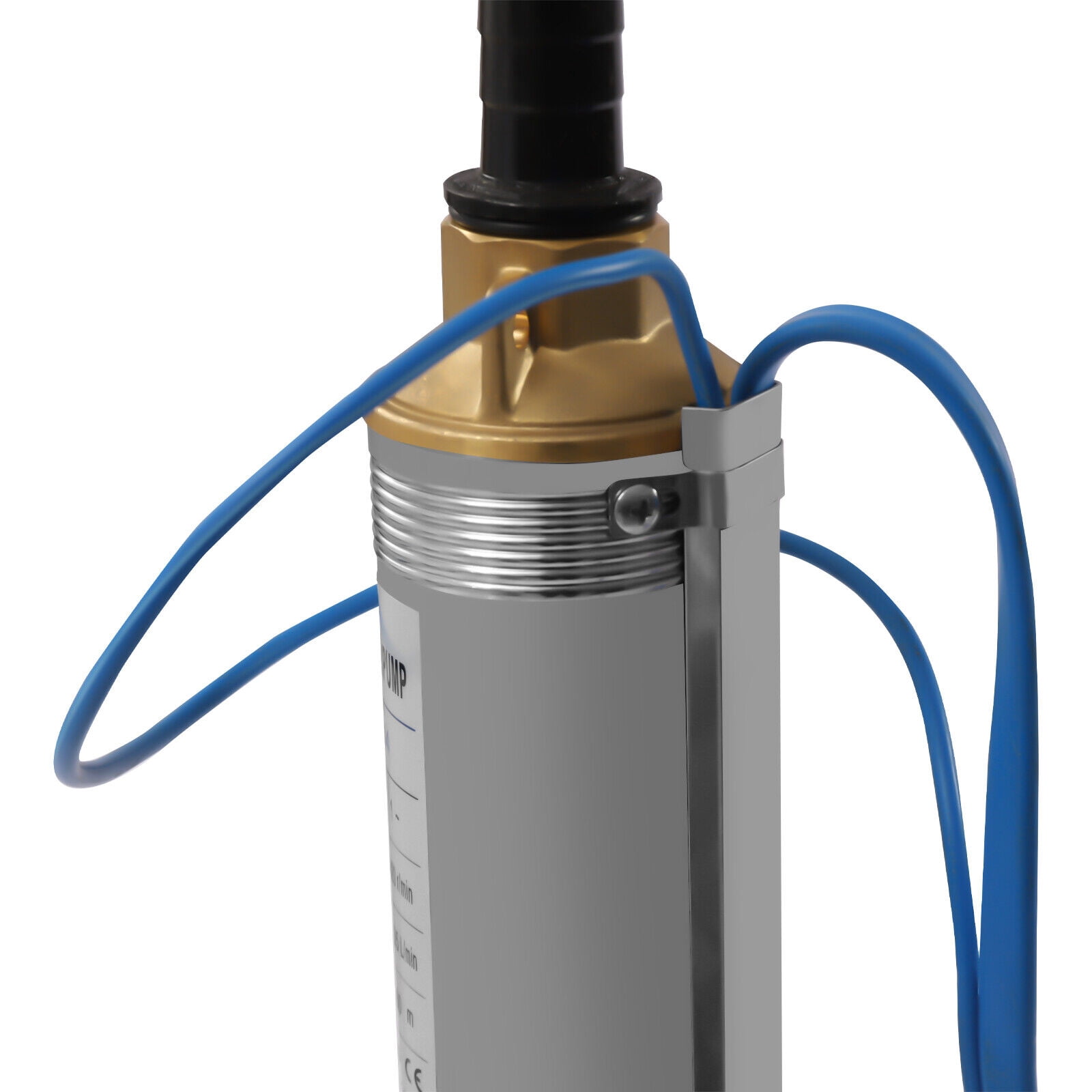 DENEST 3" 1Hp 110V/60Hz Screw Pump Submersible Water Deep Well Pump Stainless Steel New