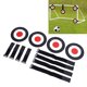 thumbnail image 5 of Objetivo De Tiro De Portería De Fútbol, ​​​​objetivo Que Mejora Los Objetivos De Fútbol Resistentes Al Desgarro Con Correas Para Entrenar, 5 of 7