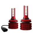thumbnail image 1 of Amdohai 2Pcs Car LED Headlight Bulbs LED Driving Lamp All-in-one Conversion Kit H11 H8 H9 36W IP68 Waterproof, 1 of 8