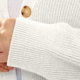 thumbnail image 5 of Sweaters for Women, Sweater Coats for Women, Casual Long Sleeve Pullover, Oversized Ribbed Knit for Fall Winter, 5 of 7
