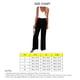 thumbnail image 5 of Pantalones De Pierna Ancha Con Cintura Elástica, Pantalones De Pierna Ancha Con Ribete De Botones Pantalones De Cintura Alta De Ajuste Holgado De Color Sólido Para La Vida Diaria ANGGREK Otros, 5 of 5