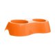 thumbnail image 2 of Macaroon Pet Double Bowl Eating Utensils Small Oval Bowl Wind Dog Bowl Food Bowl Pet Bowl Wholesale, 2 of 6