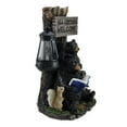 thumbnail image 2 of Zeckos Little Critters Reading Bears Welcome Statue W/ Solar LED Lantern, 2 of 3