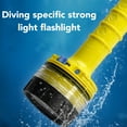 thumbnail image 3 of Flashlight, Dive Flashlight Anti Slip  for Underwater Camping Outdoor Activities, 3 of 7