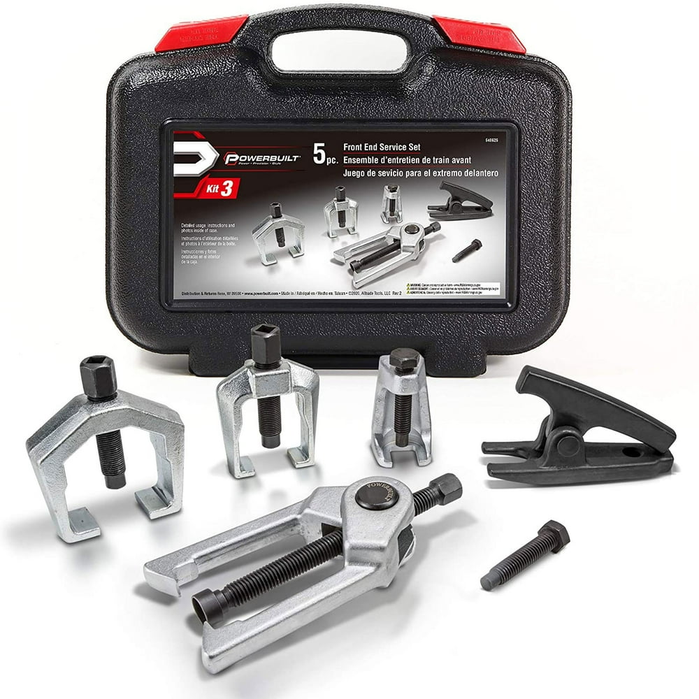 Powerbuilt 648626 5 Piece Front End Automotive Car Truck Repair Service