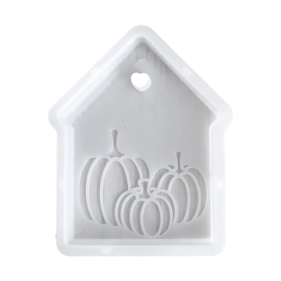 DVKOVI 3D Pumpkin Silicone Molds for DIY Crafts Resin Casting Clay Plaster for Halloween Thanksgiving Home Decor B One Size