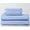 Light Blue, variant on ABORN 600-TC 100% Egyptian Cotton Bedsheet |6-PC - Twin, Light Blue| 28" Deep Pocket