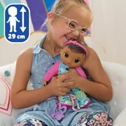 Baby Alive Soft ‘n Cute Doll, Brown Hair, 11-Inch First Baby Doll Toy, Washable Soft Doll, Toddlers Kids 18 Months Up