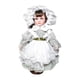 thumbnail image 2 of Figura de Muñeca de Niña, Muñeca de de Pie, Escultura de Cerámica, Figura Decorativa de Mesa, Colección de Estatuas, Artesanías Artísticas, Verde, 2 of 10