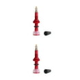 thumbnail image 3 of relayinert Tire Valve Replaced Part Cycling Accessories Craftsmanship Wheel Core Biking Accessories Demountable Design Tubeless Stem Red 2Set, 3 of 6