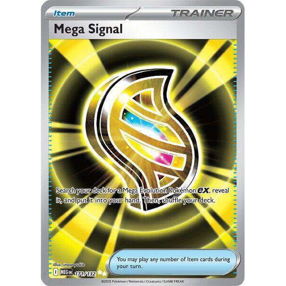 Pokemon ME01: Mega Evolution Ultra Rare Mega Signal #171