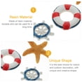thumbnail image 3 of 3pcs Beach Theme Party Decorations Micro Landscape Ornaments Life Ring Models, 3 of 7