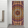 thumbnail image 3 of Zen Meditation Abstract Mandala Shower Curtain 36x72 Inch Waterproof Machine Washable, 3 of 5