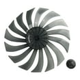 thumbnail image 1 of 14 Inch Floor Fan Table Fan Blade With Nut Cover Fan Blade Fan Accessories 15-Blade, 1 of 9