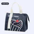 thumbnail image 3 of Bolsa De Pícnic Triángulo portátil Bolsas de picnic Bolsa de almuerzo térmica de película de aluminio (Azul marino), 3 of 8