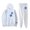 whitewhite, variant on Hudson Westbrook HW Merch Hoodie and SWEATPANTS set pop print Unisex Casual Street Clothing